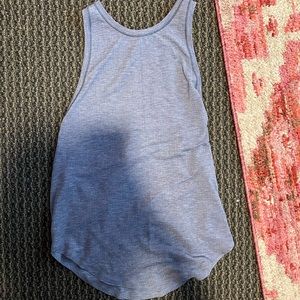 blue lululemon tank